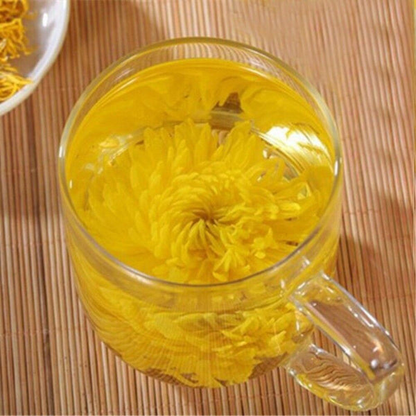 Chrysanthemum Gold Huang Ju Herbal Tea 4pc Organic