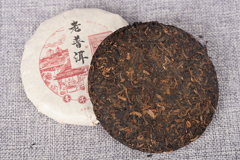 Yunnan Tea  Ripe Puerh Tea 100g Old Puerh Ripe Tea Cake