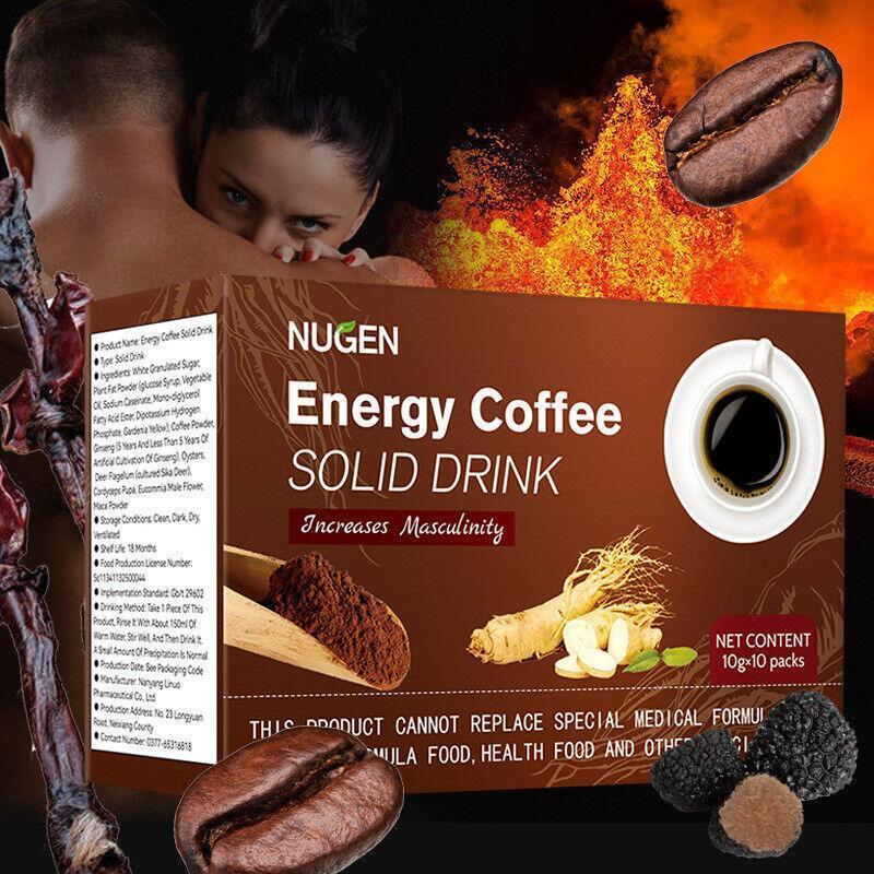 Cappuccino 1/2/4boxes Man Power Coffee Maca Extract - Fertility Testobooster