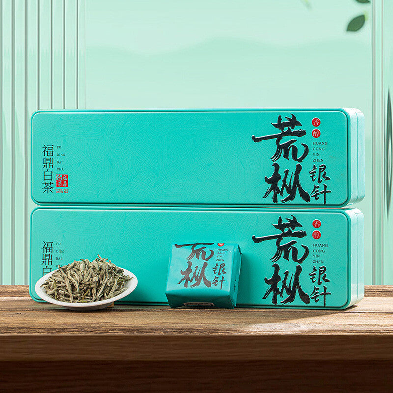 45g Gift Box Fuding White Tea Premium Silver Needle Pre-Qingming Aroma