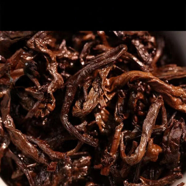 Brick Black Tea 250g Yunnan Puerh Ripe Tea Bulang Mountain Old Cooked Pu-erh Tea