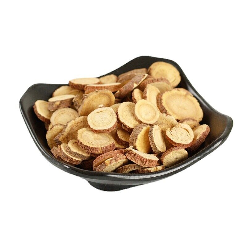 Licorice Slices New Red Skin Licorice Herbs Round Slices 100g/Jar
