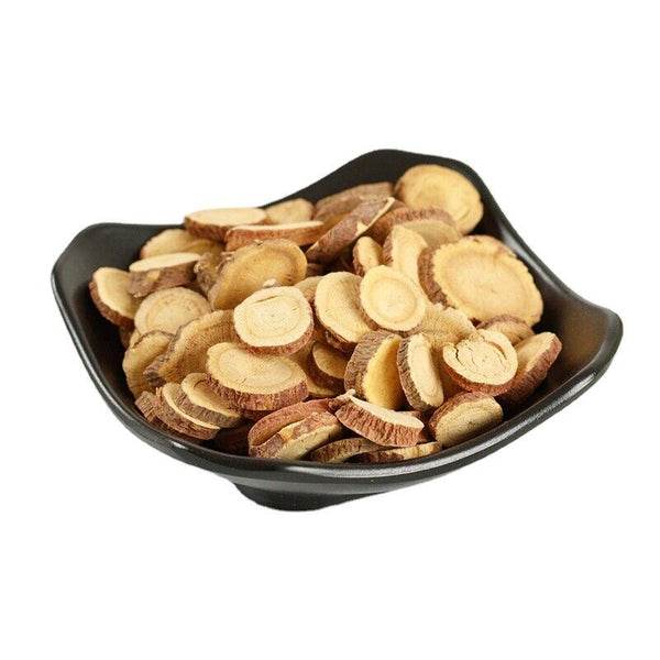 Licorice Slices New Red Skin Licorice Herbs Round Slices 100g/Jar