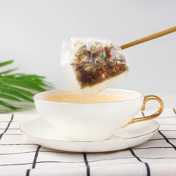 Lemon Hawthorn Barley Lotus Leaf Tea Healthy Herb Tea Bag 120g