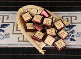 Sticky Rice Square Brick Tea Strong Flavor Pu-erh Ripe Tea Ancient Tree