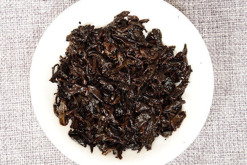 Pu'er Tea Leaves 100g Ripe Tea Cake Bai Ling Golden Bud Ripe Tea Cake