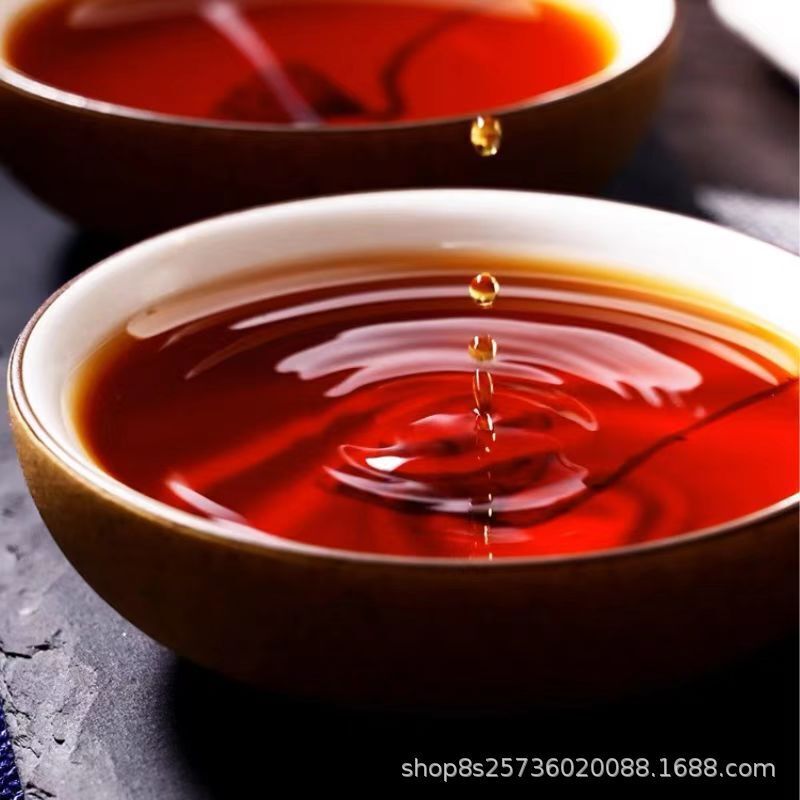 Yunnan Seven Zi Cakes Golden Bud Traditional Craft Puerh Ripe Tea Cake Tea 357g