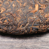 Chinese GongTing Compressed Shu Puerh Tea 357g,2021 Yunnan MengHai Ripe Puer Tea