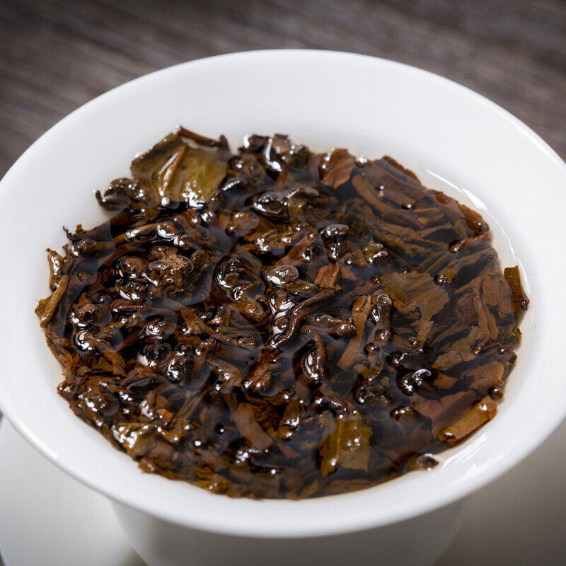Iceland Wuzhai Puerh Tea Ripe Tea Cake Spring Tea Fermentation 357g/12.59OZ