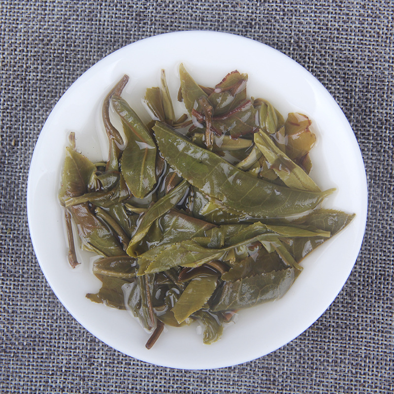 Man Song 357g Cha Tea Cake Tea Yunnan Pu'er Tea Healthy Drinking Gift Tea