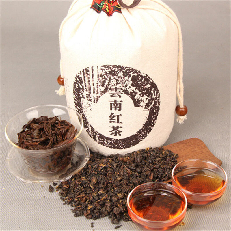 Dian Hong Tea 1000g Yunnan Crested Honey Rhyme Golden Screw Red Tea Dianhong Tea