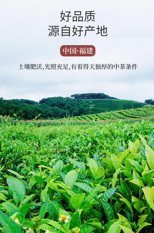 Jasmine Tea Green Tea Leaves Bulk New Tea 飘雪小针王儿女环白毫 500g