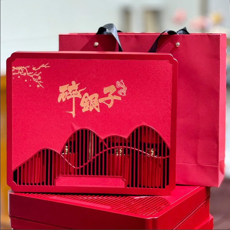Yunnan Puerh Ripe Tea Small Tin Gift Set Glutinous Rice Fragrance 500g Secondary image
