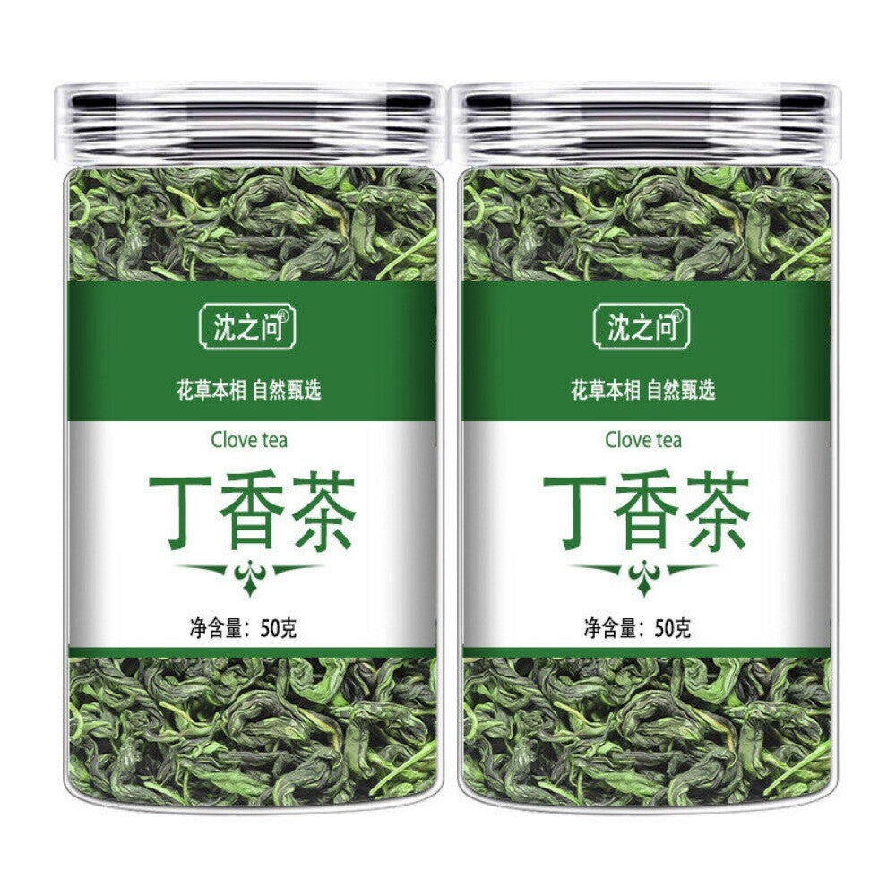 Digestive Tea with Clove Natural Herbal Blend for Fresh Breath Flower Infusion