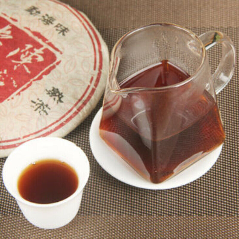357g/12.59oz Ancient  Ripe Puer Cake Menghai Taste Old  Chen Cang Pu-erh Tea