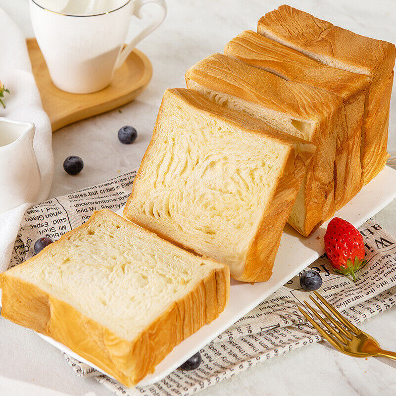 Thick Cut Milk Toast Sliced Bread Quick Breakfast Meal Replacement Snack
