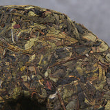 357g Lincang Iceland Gold Leaf Tea Seven Seed Cake Tea Old Tree Puerh Tea