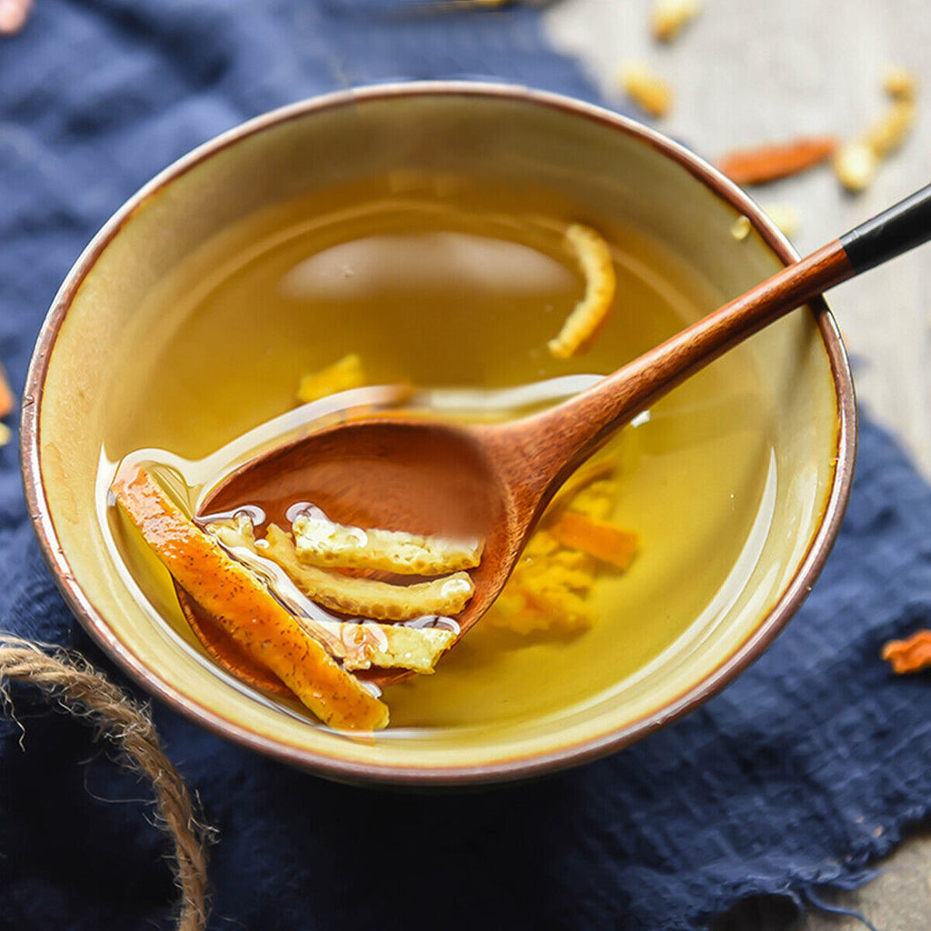 Dried Orange Peel To Make Syrup of Plum Fruit Tea Relieve A Cough Health Tea