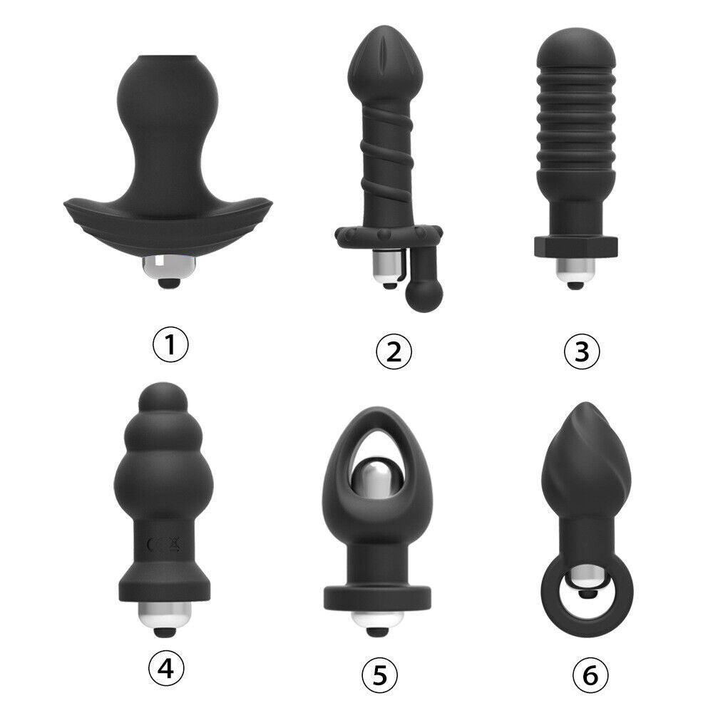 Vibrating anal plugs butt plug anal beads sex toys for men women