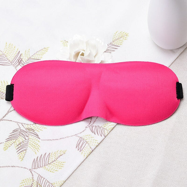 Travel Comfortable Sleeping Eye Blindfold Shading Sleep Eye Relax Soft Massager
