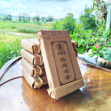 250g Yiwu ripe brick camphor brick tea old tea shoots leaf packaging ripe pu'er