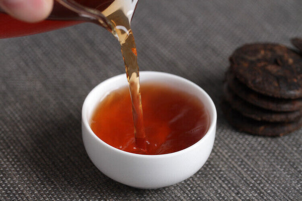 200g Yunnan Pu'er Tea Menghai Flavor Xiao Longzhu Mini Bamboo Tube Ripe Tea