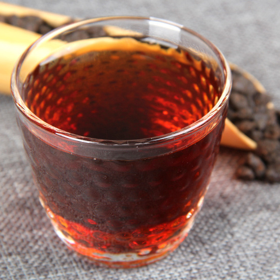 Cooked Glutinous Rice Fragrant Tea Stone  Yunnan Ancient Tree Pu-Erh Tea100g