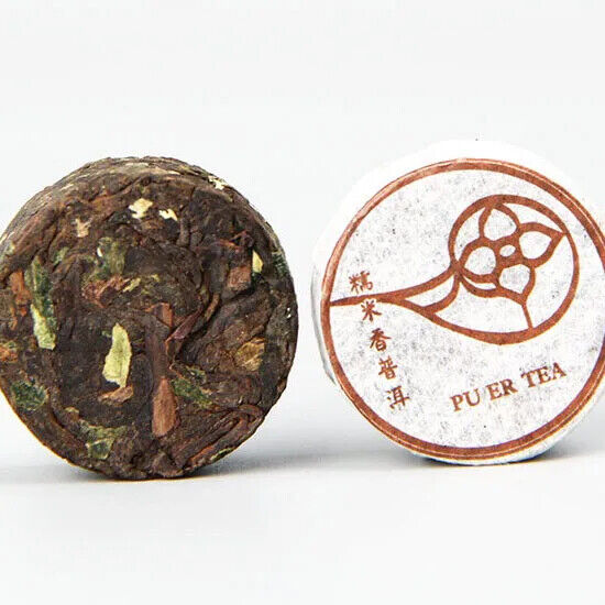 Yunnan Sticky Rice Flavor Mini Puer Tuocha Puer Tea Fermented Flavored Loose Tea