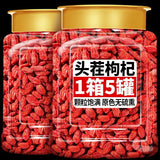 Premium Ningxia Goji Berries – Jumbo Size, Canned for Tea & Soup