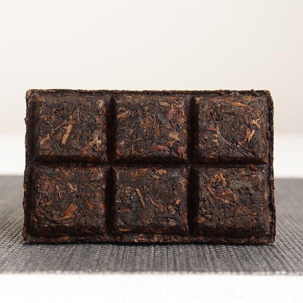 Yunnan LeXingXiang Banzhang Golden Bud Brick Aged Palace Ripe Pu'er Tea 50g Secondary image