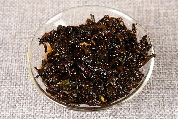 15pcs/box Yunnan Nuoxiang Pu'er Ripe Tea Iron Box Nuoxiang Mini Tuo Tea
