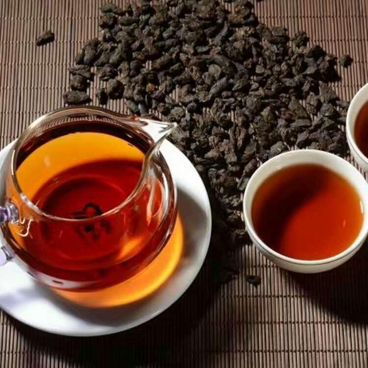 250g Yunnan Pu-erh Tea Cooked Ripe Tea Scattered Tea China Puer Tea Ancient Tree Secondary image