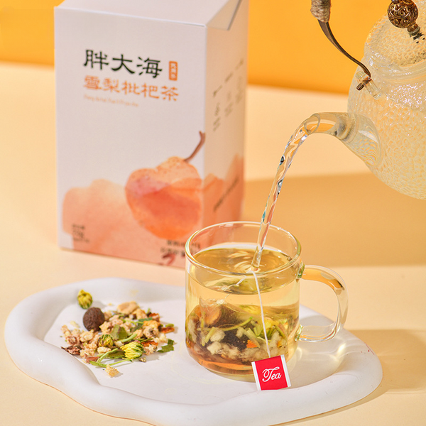 Fat Sea Snow Pear Loquat Chrysanthemum Arhat Fruit Tea Throat Tea Bag Tea