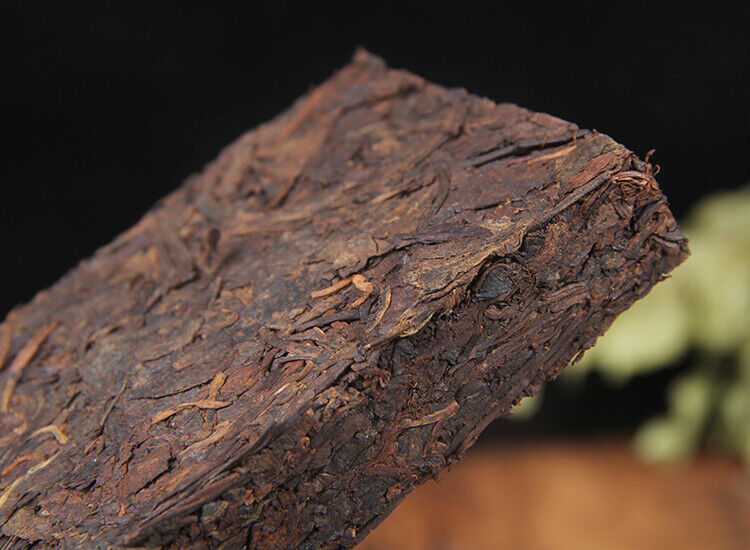 200g Pu'er Tea Made of Aged Raw Materials, Aged Pu'er Tea Bricks Ripe Tea Brick
