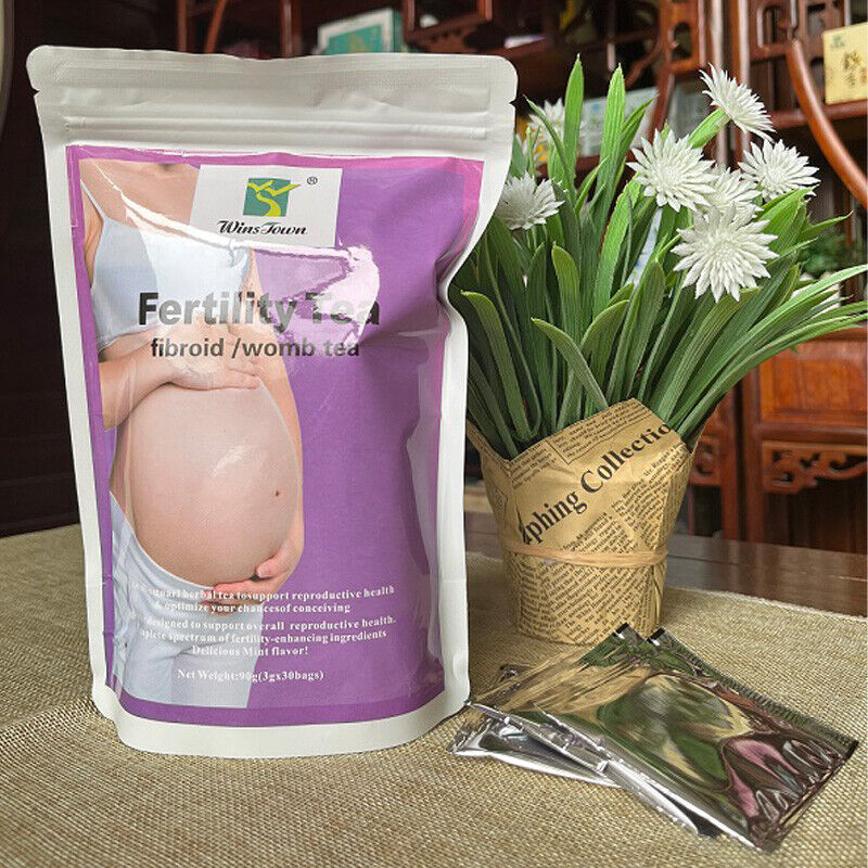 Weibliche Fruchtbarkeit Fibroid Tee Kräuter Teebeutel Gebärmutter Detox Tee