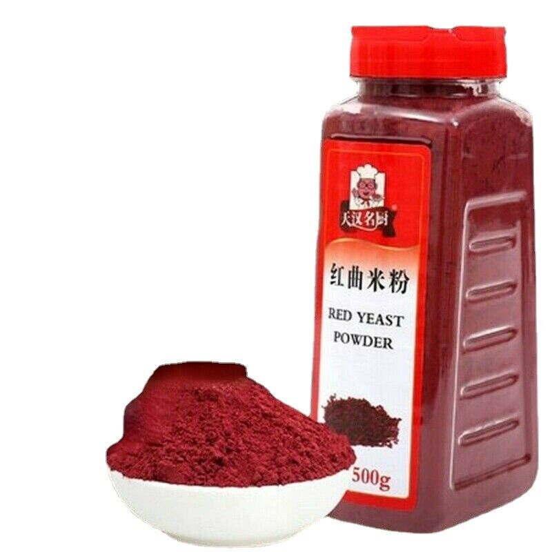 Premium Monascus Purpureus Chinese Herbal Products 500g Organi RedYeast Powder