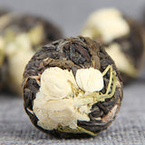 Ancient Tree Flower Pu-erh Tuocha  Yunnan Jasmine Pu'er Dragon Ball Raw Tea 500g