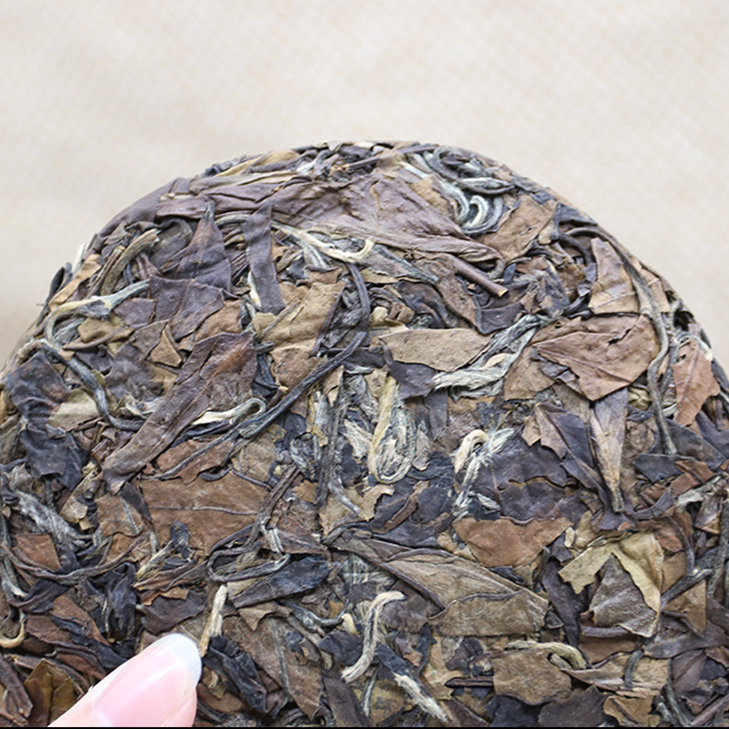 White Tea Fuding White Tea Shou Mei Tea Cake Gift Tea100g*3 Alpine Sun Date