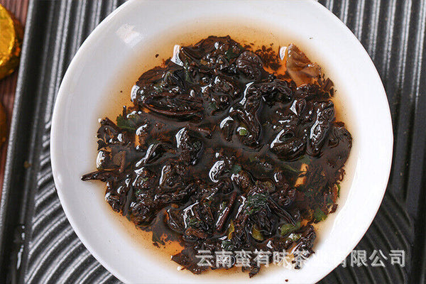 70g Yunnan Pu'er tea leaves glutinous small tuocha ripe tea mini small tuocha