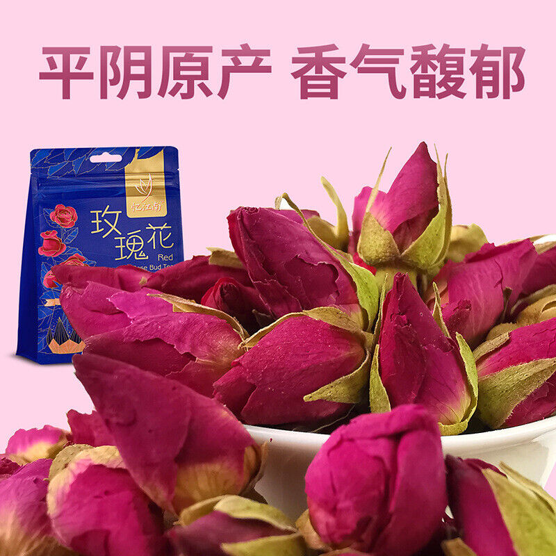 Authentic Rose Tea High Grade Dried Rose Fragrance Herb Tea Bag 100g Secondary image