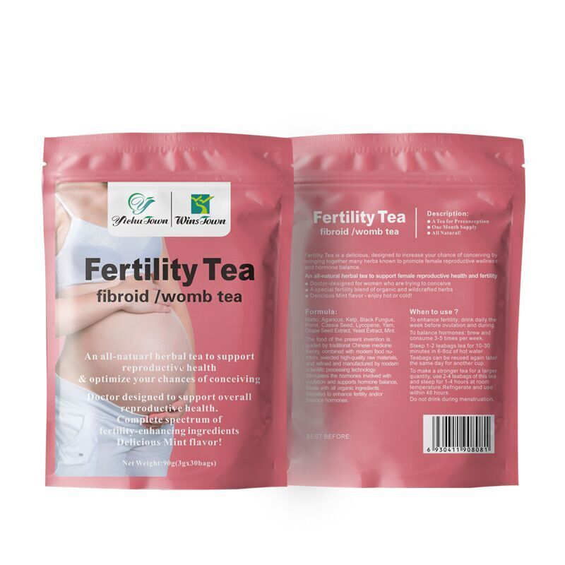 Weibliche Fruchtbarkeit Fibroid Tee Kräuter Teebeutel Gebärmutter Detox Tee
