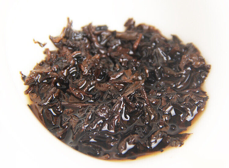 200g Palace Gold Cake (Ripe) Yunnan Menghai Pu'er Round Tea Early Spring Jiao Mu