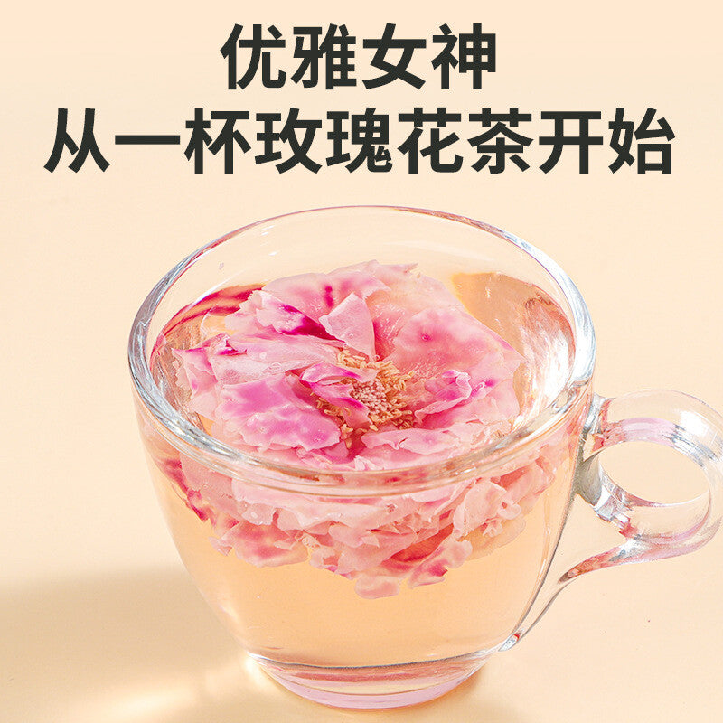 Yunnan Dark Rose Flower Herbal Tea Natural Drink Rich Anthocyanins No Sulfur Main image