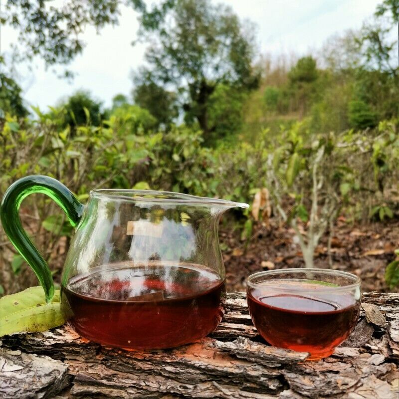 Premium Ripe Tea Zhonghong Yin Brown Mountain Big Tree Ripe Tea 357g Bulandashu