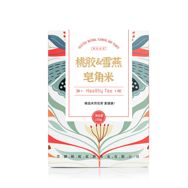 15g*10 small packaging boxes peach gum soap horn rice snow swallow combination Main image
