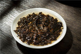 357g Yunnan Brown Mountain Pu-erh Ripe Tea Ancient Tree Seven Seeds Cake