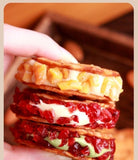 Cranberry Nougat Peach Almond Cookies Delicious Sharing Snack