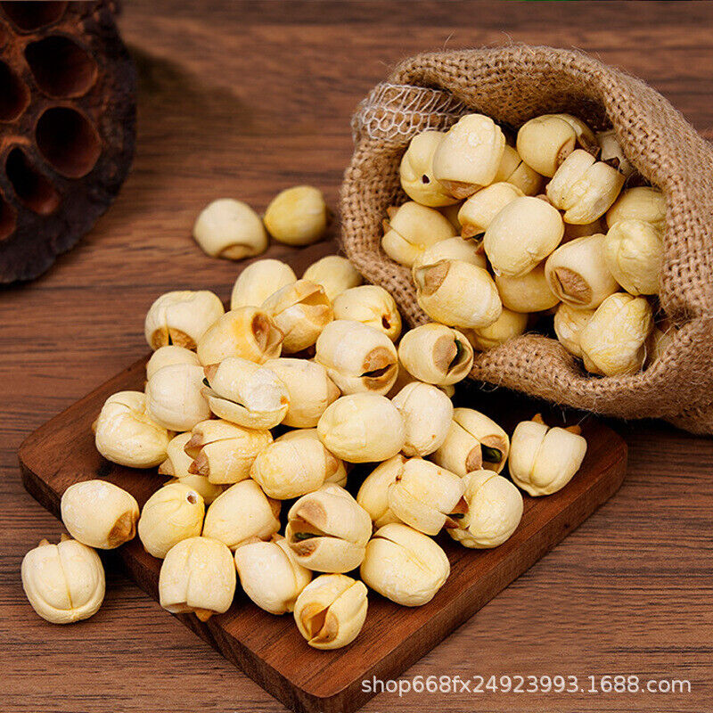 100g Dehulled Peeled Xiang Lotus Dried White Lotus Seeds Main image