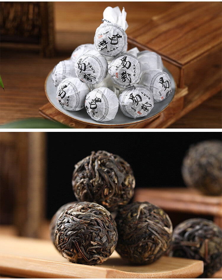 Yunnan Pu'er Raw Tea Yiwu Ancient Tree Longzhu Menghai Cooked Tea Xiao Tuo Tea