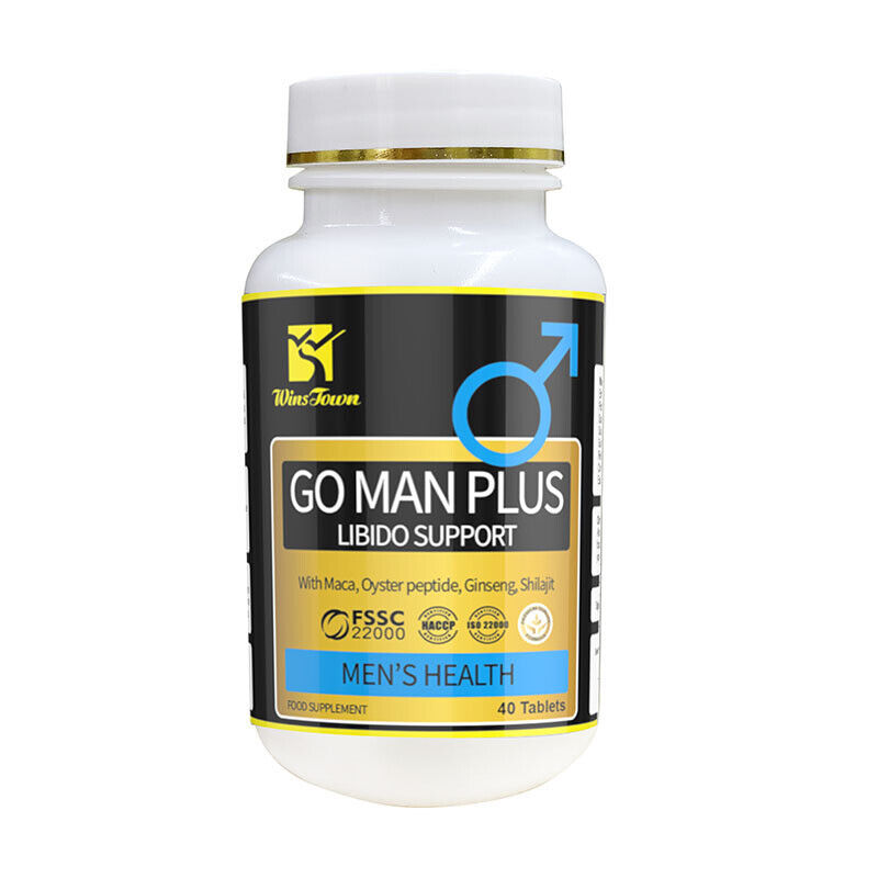 Go Man Plus Libido Support Energy Tablet with MACA tablet 60 Tablets ...